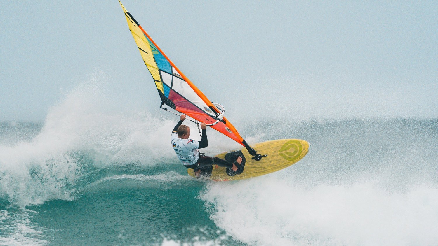 Competitors in action at a BWA wave event